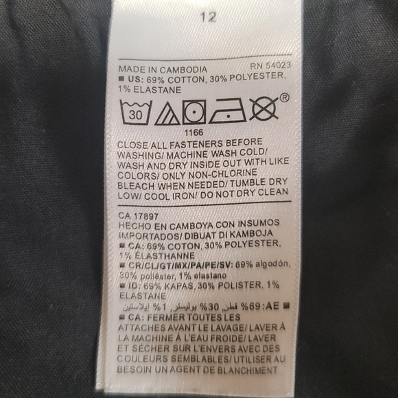 Old Navy Black High-Rise Supper Skinny Jeans, 12, Like New - Picture 8 of 8